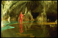 194036 Lake And Shelfstone Pools, Lechuguilla Cave, New Mexico A4 Photo Print