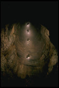 194044 Cavers Ascending 150' Pit, Alabama A4 Photo Print