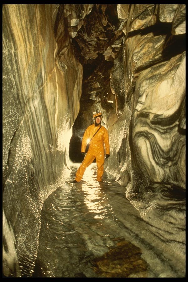 194067 Stream Passage In Marble, California's Sierra Nevada A4 Photo Print