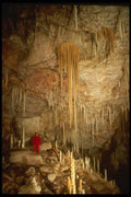 194071 Long Stalactites, New Mexico A4 Photo Print
