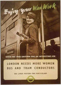 1941 War Work London Advert A4 Photo Print