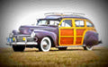 1941 chrysler town country barrelback A4 Photo Print