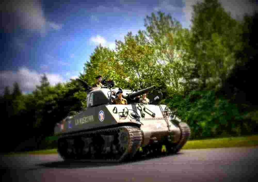 1944 Chrysler M4 Sherman A4 Photo Print