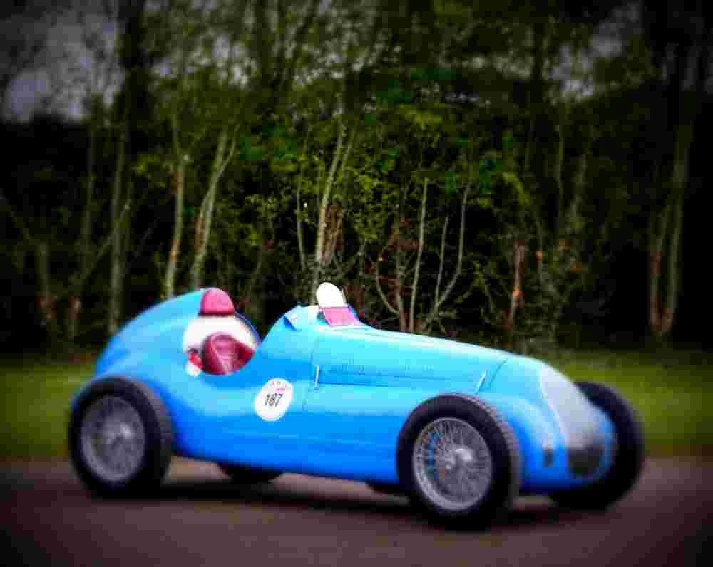 1946 Bugatti Type 73C Monoposto A4 Photo Print