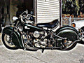 1946 Indian Chief motorbike A4 Photo Print