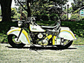 1947 Indian Chief motorbike A4 Photo Print