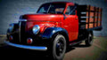 1947 Studebaker M15A Stake Bed A4 Photo Print