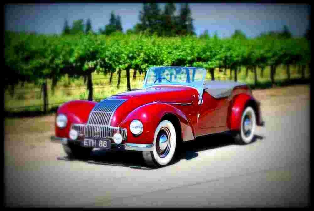 1948 Allard L Type Roadster A4 Photo Print
