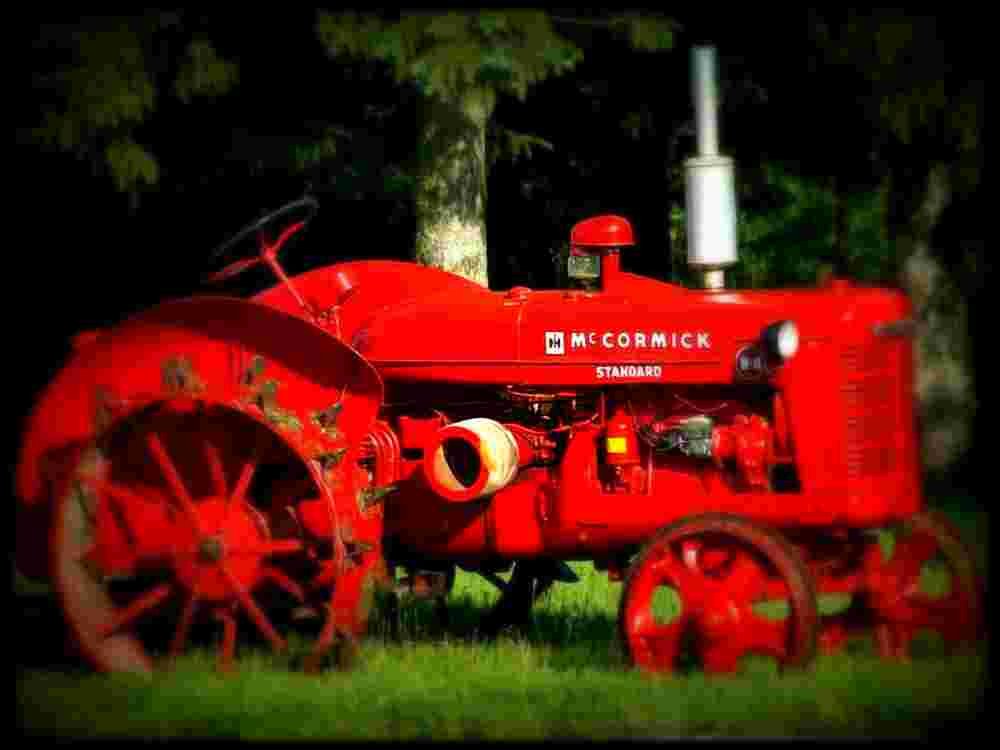 1948 McCormick Deering W 4 A4 Photo Print