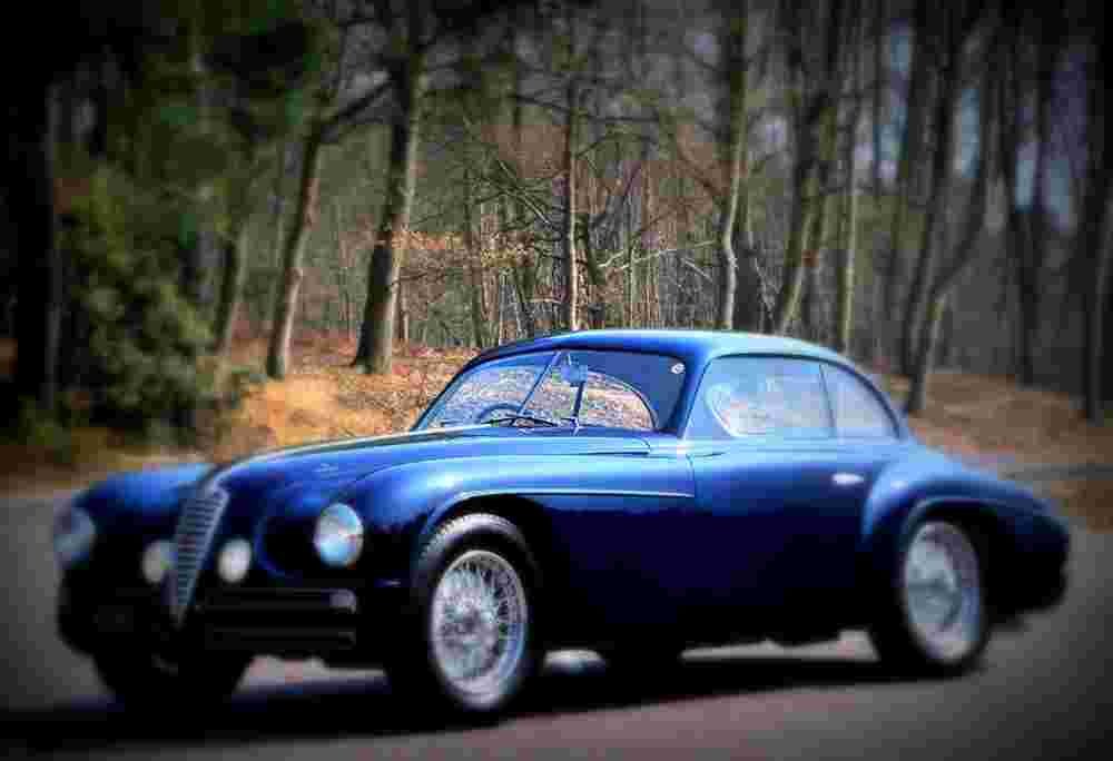 1949 Alfa Romeo 6C 2500 SS Villa dEste Coupe Touring A4 Photo Print