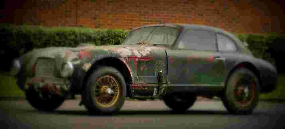 1949 Aston Martin DB Team Car A4 Photo Print