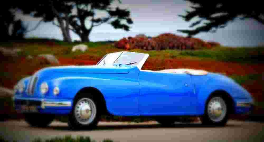 1949 Bristol 402 Cabriolet A4 Photo Print
