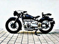1949 Condor A580 motorbike A4 Photo Print