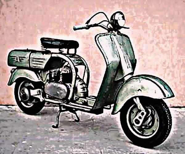 1949 Mv Agusta Scooter motorbike A4 Photo Print
