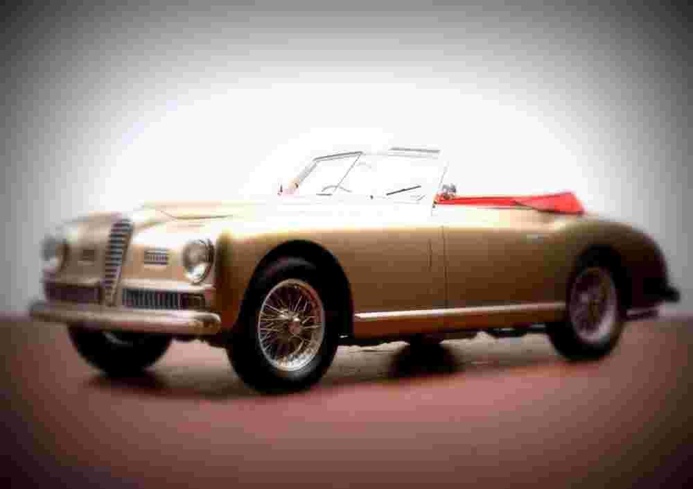 1950 Alfa Romeo 6C 2500 SS Cabriolet Pininfarina A4 Photo Print