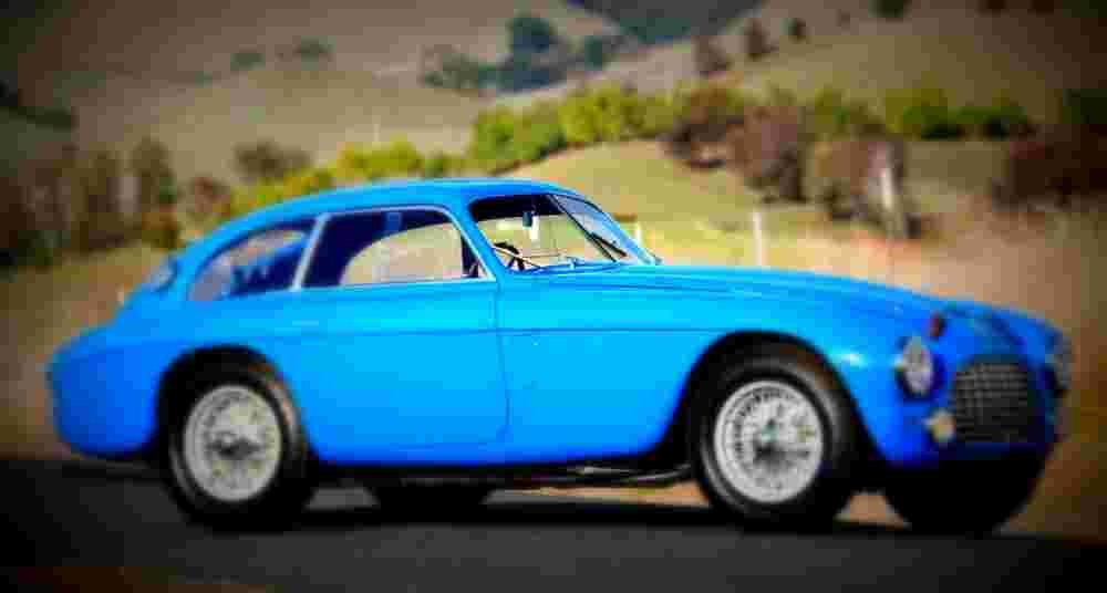1950 Ferrari 166 MM195 S Berlinetta Le Mans A4 Photo Print
