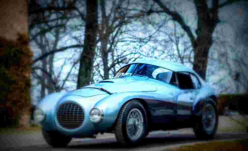 1950 Ferrari 166MM212 Export Fontana A4 Photo Print