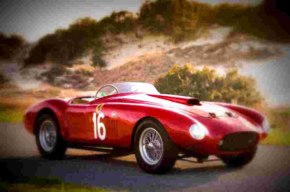 1950 Ferrari 275340 America Barchetta Scaglietti A4 Photo Print