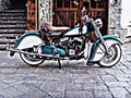 1950 Indian Chief Roadster motorbike A4 Photo Print