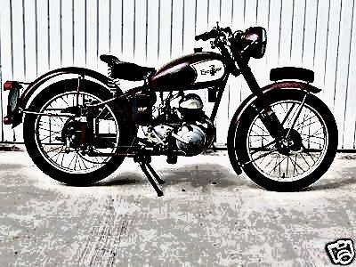 1950 excelsior talisman motorbike A4 Photo Print