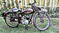 1950 james comet motorbike A4 Photo Print