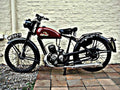 1950 norman model d motorbike A4 Photo Print