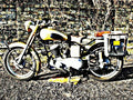 1950 sarolea motorbike A4 Photo Print