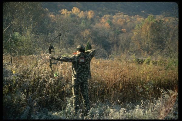 195018 Bow Hunter A4 Photo Print