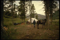 195039 Mountain Camp the Hunter Returns A4 Photo Print