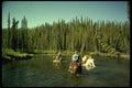 195045 Packstring Crosses Beautiful Mountain River A4 Photo Print