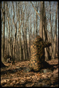 195083 Hunter Aims At Wild Turkey A4 Photo Print