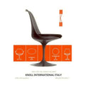 1950s Knoll Furniture Eero Saarinen Tulip Chairs Mid Century Advertise Vintage 
