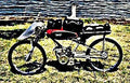 1951 Ducati Racer motorbike A4 Photo Print