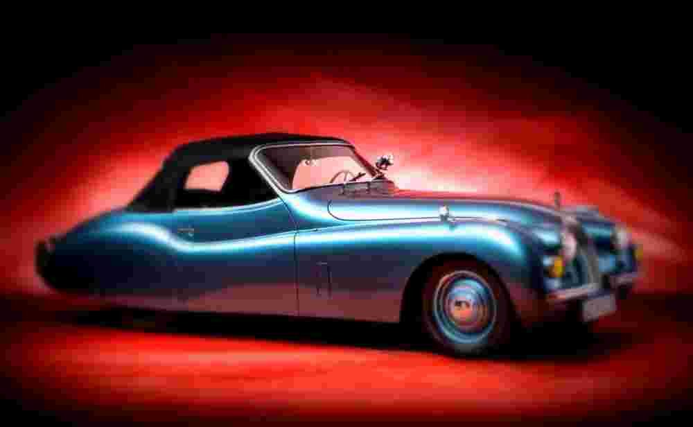 1951 Jaguar XK120 Cabriolet Autenrieth A4 Photo Print