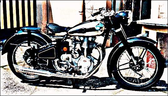 1951 Nsu Konsul motorbike A4 Photo Print