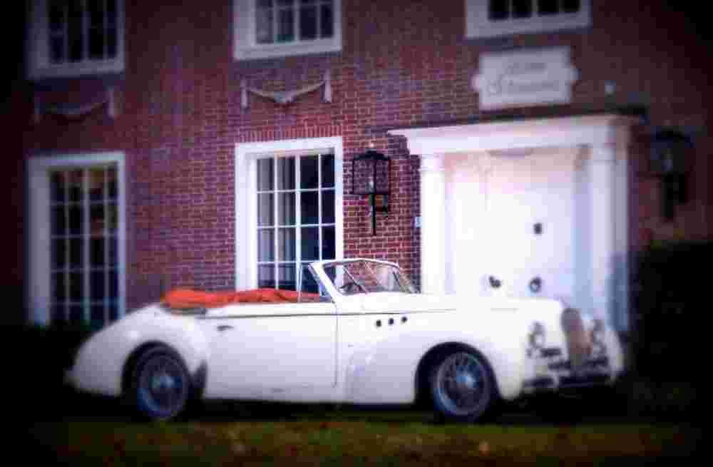 1951 Talbot Lago T26 Record Sport Dubos A4 Photo Print
