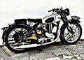 1951 norton es2 motorbike A4 Photo Print