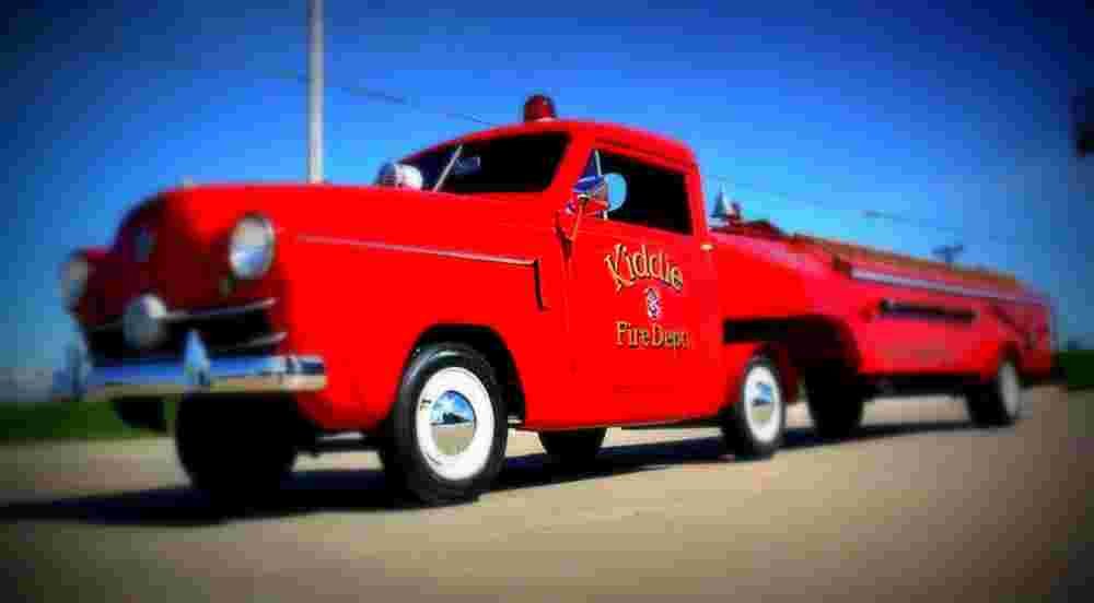 1952 Crosley CD Fire Truck A4 Photo Print