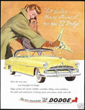 1952 Dodge Coupe Vintage Retro Advert Ads A4 Photo Print