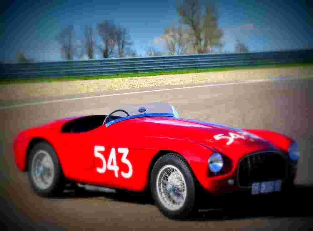 1952 Ferrari 212 Export Barchetta Touring A4 Photo Print