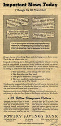 1952 Inflation Berlin Vintage Retro Advert Ads A4 Photo Print