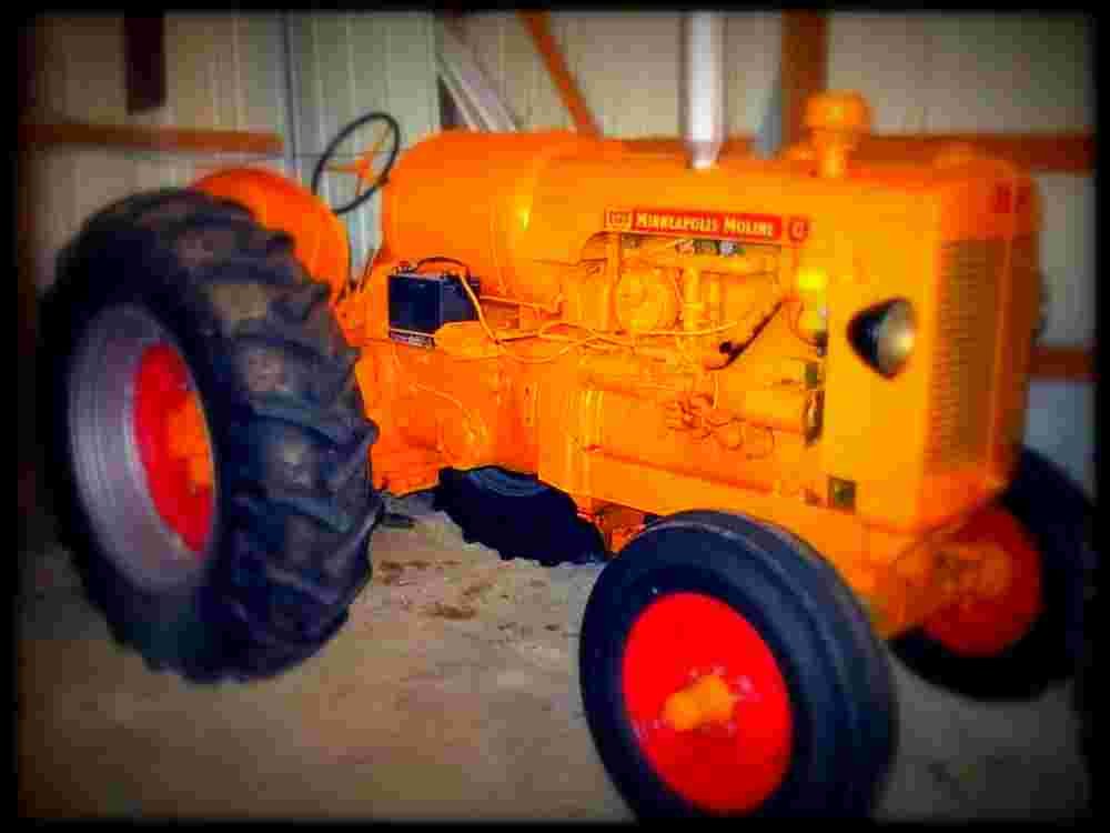 1952 Minneapolis Moline GTC A4 Photo Print