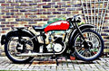 1952 alycon motorbike A4 Photo Print