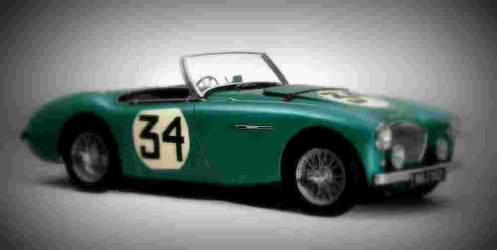 1953 Austin Healey 100 Special Test Car A4 Photo Print
