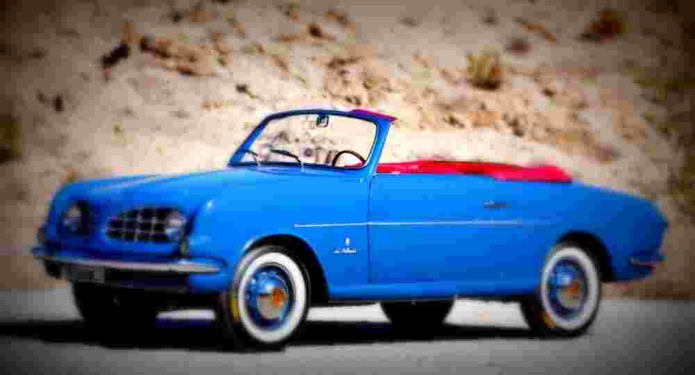 1953 Fiat 1100 Cabriolet Allemano A4 Photo Print
