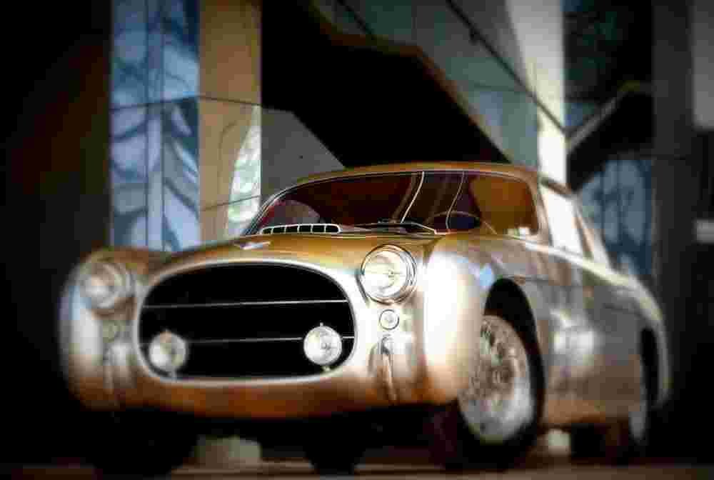 1953 Fiat 8V Coupe Ghia A4 Photo Print