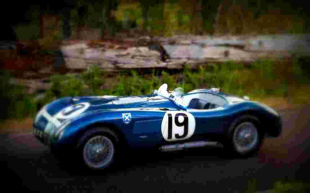 1953 Jaguar C Type Lightweight A4 Photo Print