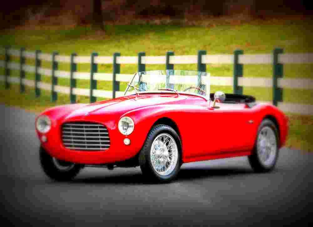 1953 Siata 300 BC Barchetta Bertone A4 Photo Print