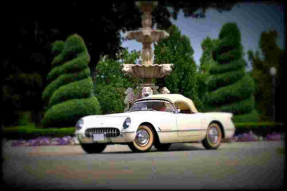 1954 Chevrolet Corvette Roadster A4 Photo Print