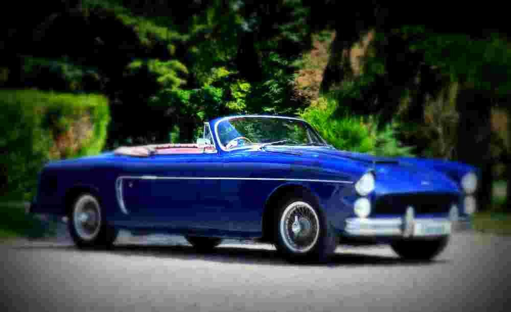 1954 Jaguar Mk VII Convertible Ghia Aigle A4 Photo Print
